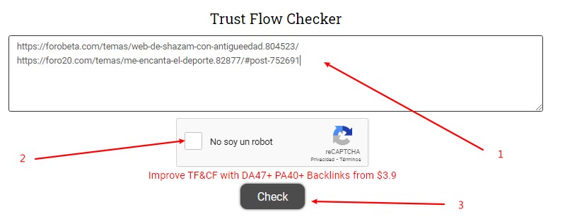 checkear trust flow y citation flow
