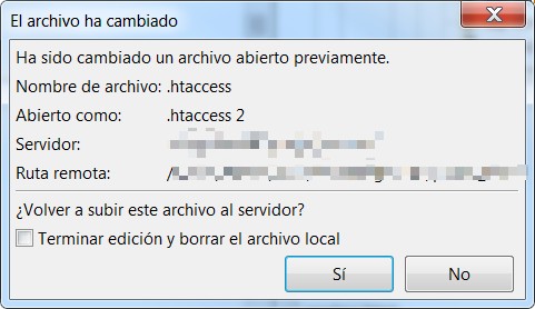 archivo ha cambiado