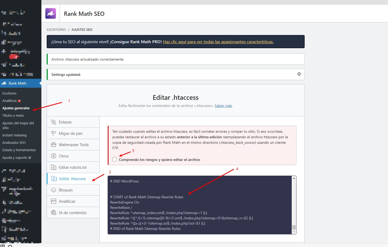 Arreglo error sitemap 404