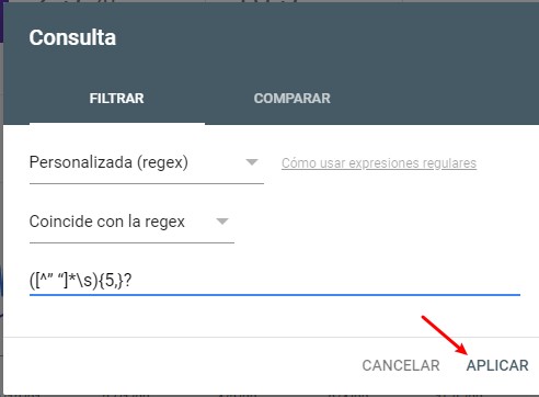personalizada regex